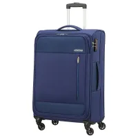 Чемодан American Tourister Heat Wave 92л/ Combat Тёмно-синий photo 2