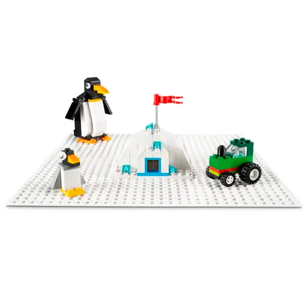Constructor LEGO Baseplate Creativ/ White photo 4