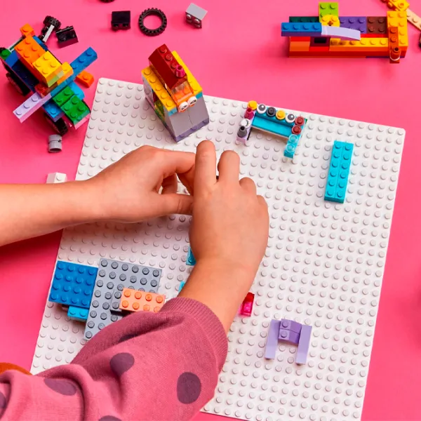 Constructor LEGO Baseplate Creativ/ White photo 5