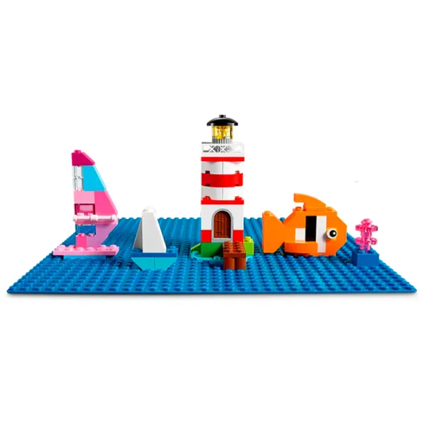 Constructor LEGO Baseplate Creativ/ Blue photo 4