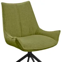 Scaun de bucătărie DecoPrim Oldy Stofă/ Green photo 2