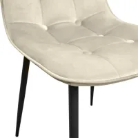 Scaun de bucătărie DecoPrim M-01-3 HLR-14 Stofă/ Gray photo 5