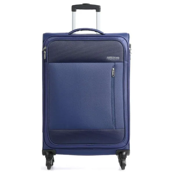 Чемодан American Tourister Heat Wave 65л/ Navy Тёмно-синий photo 2 Чемодан American Tourister Heat Wave 65л/ Navy Тёмно-синий photo 2