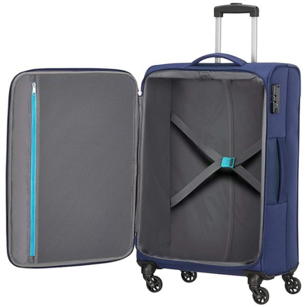 Чемодан American Tourister Heat Wave 65л/ Navy Тёмно-синий photo 7 Чемодан American Tourister Heat Wave 65л/ Navy Тёмно-синий photo 7