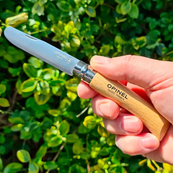 Нож Opinel My First Opinel Natural Nr. 7 для повседневного использования/ Sandvik 12C27 photo 5