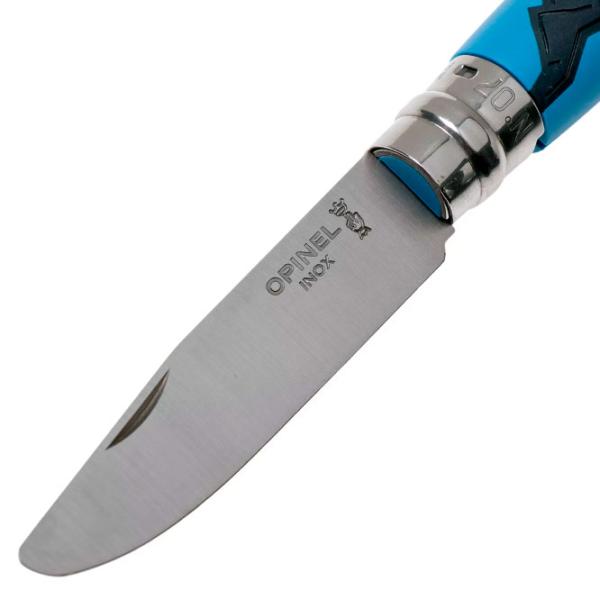Нож Opinel Outdoor junior blue Nr. 7 карманный/ Sandvik 12C27 photo 5