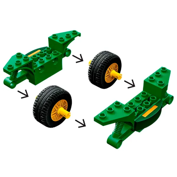 Конструктор LEGO Lloyd’s Ninja Street Bike мотоцикл/ Разноцветный photo 6