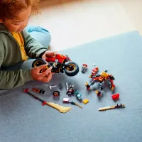 Constructor LEGO Kai’s Mech Rider EVO Motocicletă/ Multicolor photo 9
