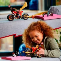 Constructor LEGO Kai’s Mech Rider EVO Motocicletă/ Multicolor photo 10