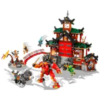 Constructor LEGO Ninja Dojo Temple Figuri/ Multicolor photo 3