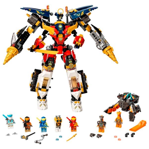 Конструктор LEGO Ninja Ultra Combo Mech Фигуры/ Разноцветный photo 2