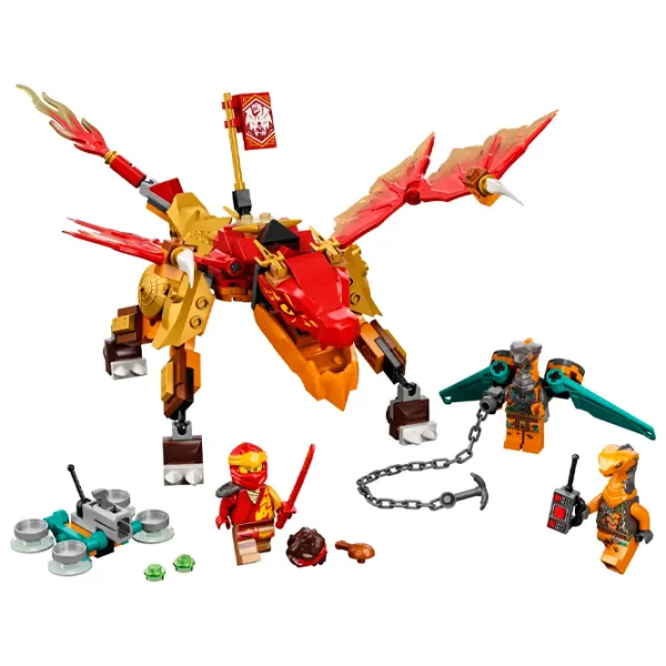 Конструктор LEGO Kai’s Fire Dragon EVO Дракон/ Разноцветный photo 2