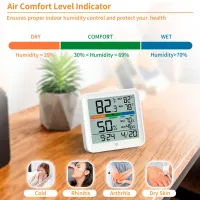 Stație meteorologică HAPTIME YGH-5276 White photo 4