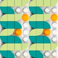 Constructor LEGO Cute Panda Tray Creativ/ Multicolor photo 5