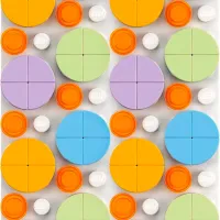 Constructor LEGO Cute Panda Tray Creativ/ Multicolor photo 6
