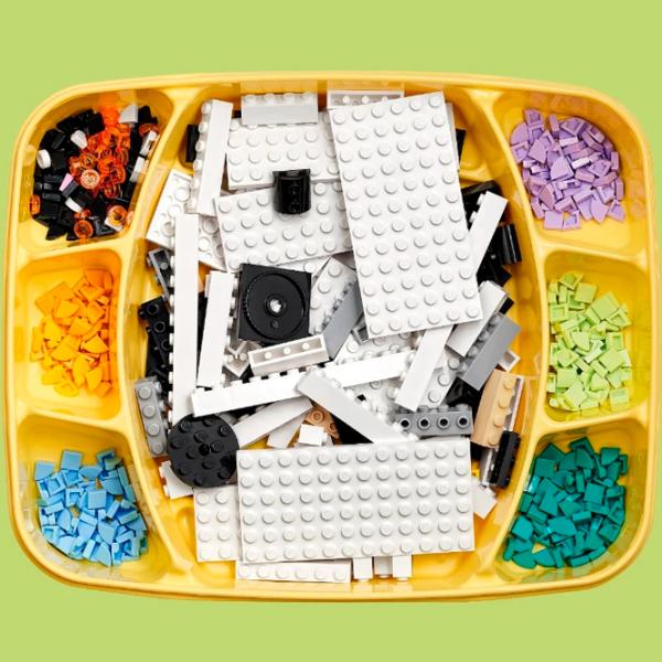 Конструктор LEGO Cute Panda Tray Творческий/ Разноцветный photo 8