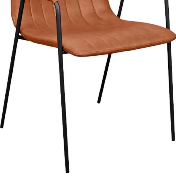 Офисный стул DecoPrim Gordon ЭКО Кожа/ Коричневый photo 3 Офисный стул DecoPrim Gordon ЭКО Кожа/ Коричневый photo 3