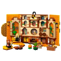 Constructor LEGO Hufflepuff House Banner Personaj de film/ Multicolor photo 2