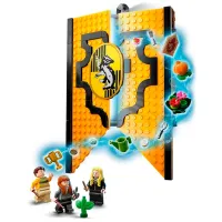 Constructor LEGO Hufflepuff House Banner Personaj de film/ Multicolor photo 4