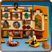 Constructor LEGO Hufflepuff House Banner Personaj de film/ Multicolor photo 6