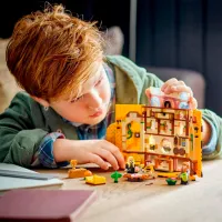 Constructor LEGO Hufflepuff House Banner Personaj de film/ Multicolor photo 11