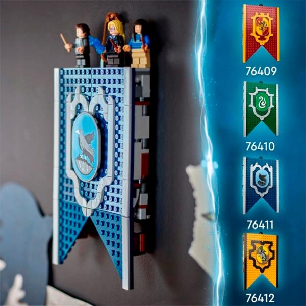 Конструктор LEGO Ravenclaw House Banner Персонаж из фильма/ Разноцветный photo 8