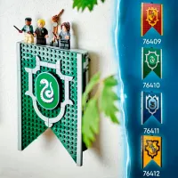 Constructor LEGO Slytherin House Banner Personaj de film/ Multicolor photo 4