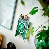 Constructor LEGO Slytherin House Banner Personaj de film/ Multicolor photo 7