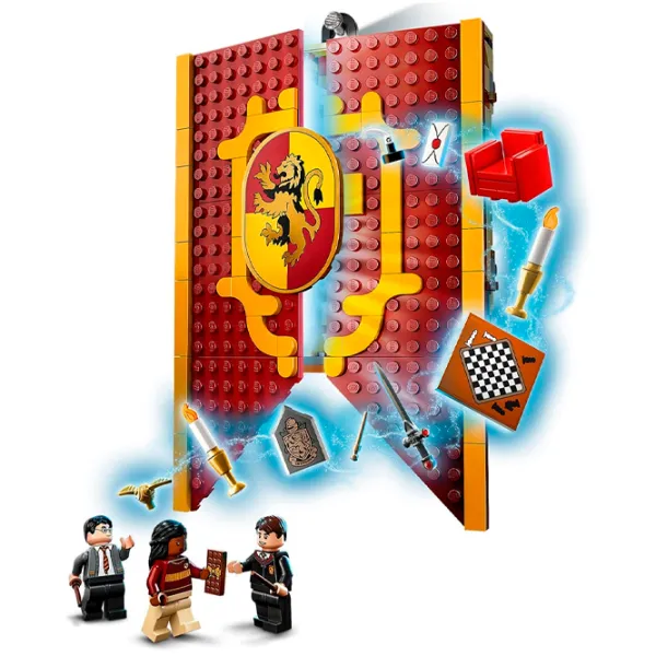 Конструктор LEGO Gryffindor House Banner Персонаж из фильма/ Разноцветный photo 3