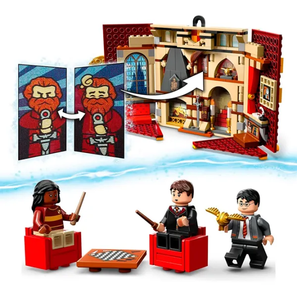 Конструктор LEGO Gryffindor House Banner Персонаж из фильма/ Разноцветный photo 4