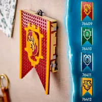 Constructor LEGO Gryffindor House Banner Personaj de film/ Multicolor photo 5
