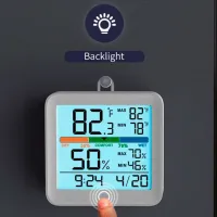Stație meteorologică HAPTIME YGH-6202 White photo 2