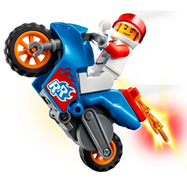 Конструктор LEGO Rocket Stunt Bike Транспорт/ Разноцветный photo 3