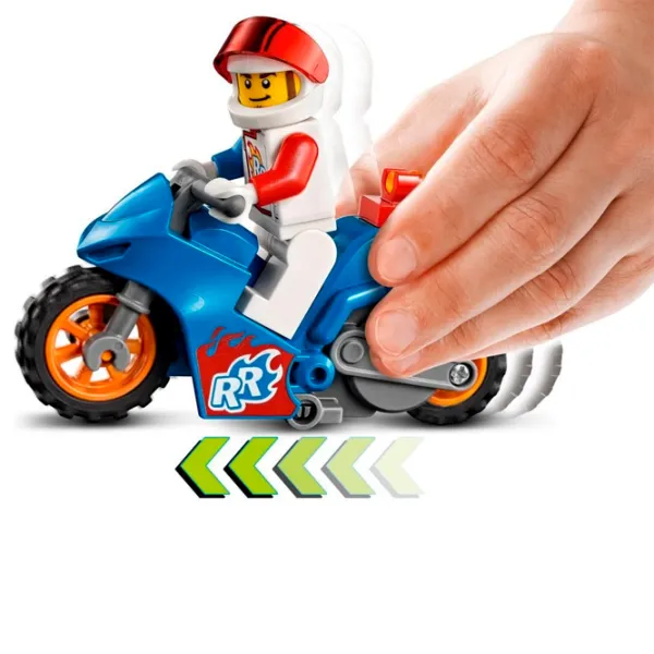 Конструктор LEGO Rocket Stunt Bike Транспорт/ Разноцветный photo 5