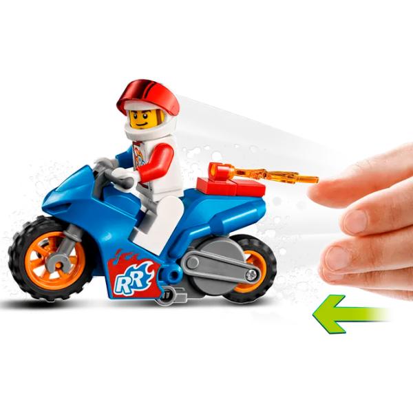 Конструктор LEGO Rocket Stunt Bike Транспорт/ Разноцветный photo 6