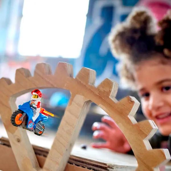 Конструктор LEGO Rocket Stunt Bike Транспорт/ Разноцветный photo 9