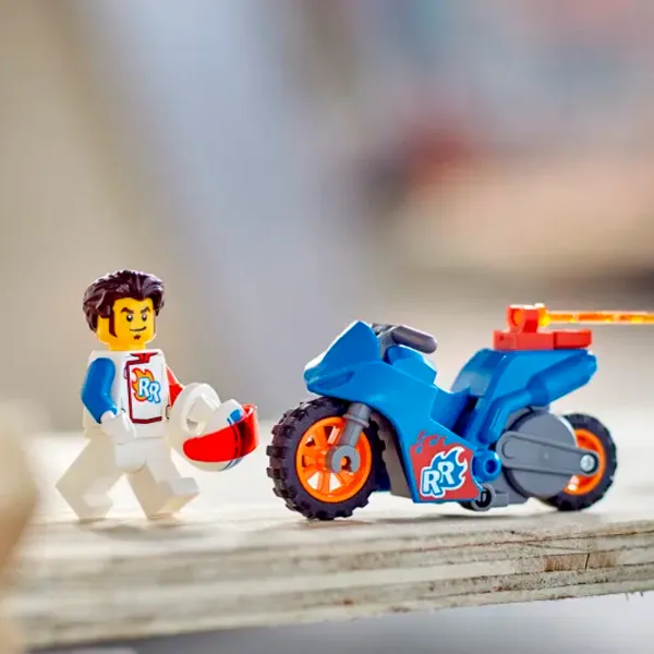 Конструктор LEGO Rocket Stunt Bike Транспорт/ Разноцветный photo 11