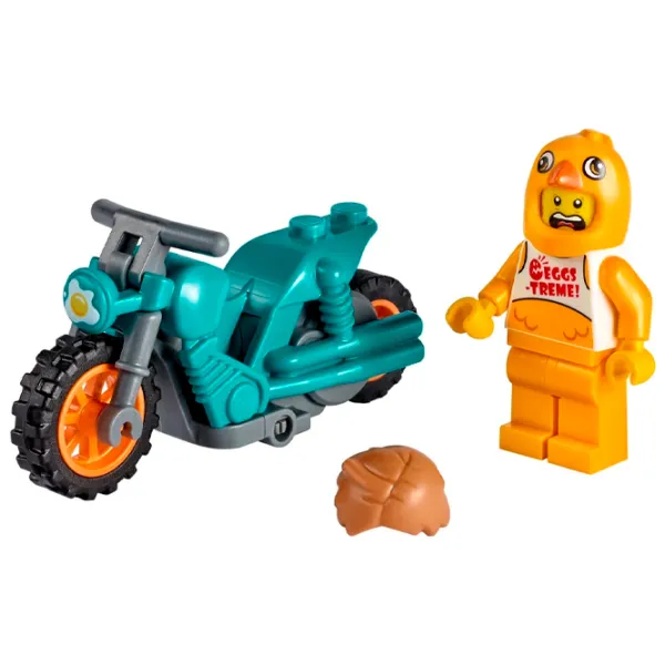 Конструктор LEGO Chicken Stunt Bike Транспорт/ Разноцветный photo 2