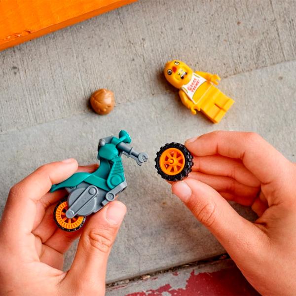 Конструктор LEGO Chicken Stunt Bike Транспорт/ Разноцветный photo 5