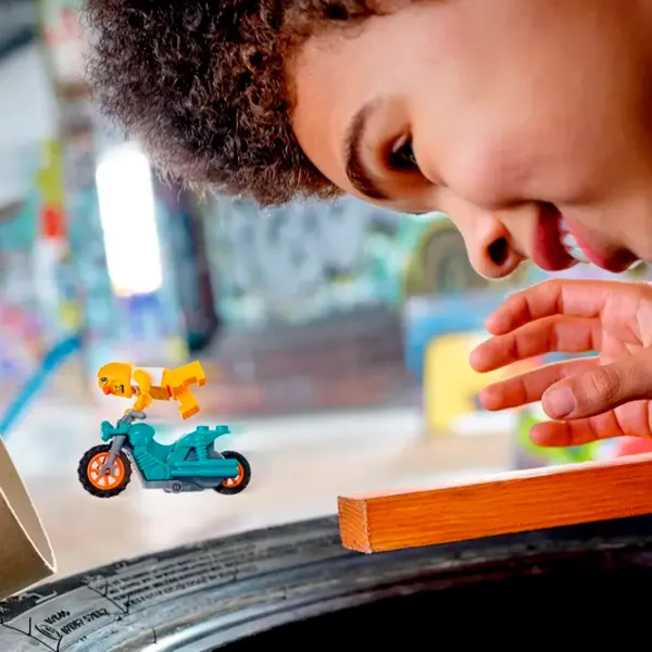 Конструктор LEGO Chicken Stunt Bike Транспорт/ Разноцветный photo 8