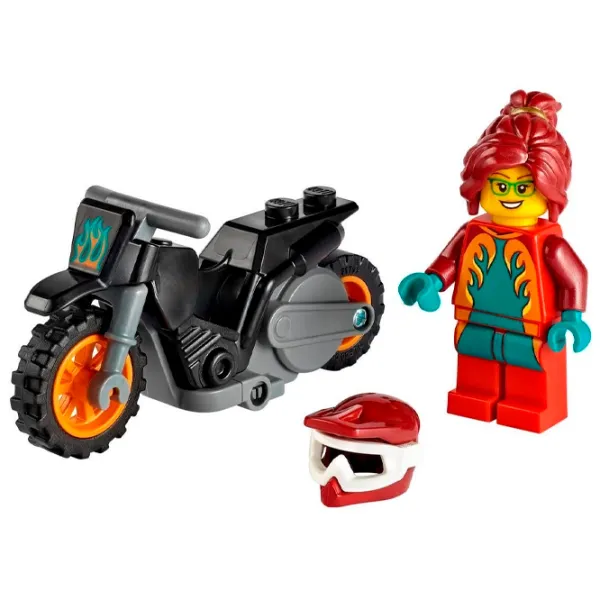 Конструктор LEGO Fire Stunt Bike Транспорт/ Разноцветный photo 2