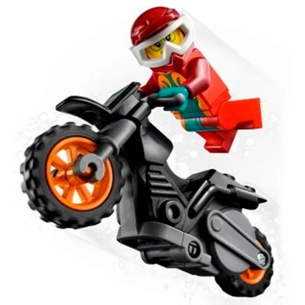 Конструктор LEGO Fire Stunt Bike Транспорт/ Разноцветный photo 4