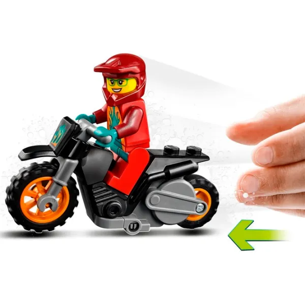 Конструктор LEGO Fire Stunt Bike Транспорт/ Разноцветный photo 6
