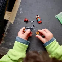 Constructor LEGO Fire Stunt Bike Transport/ Multicolor photo 7