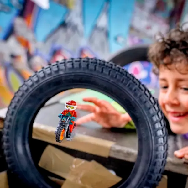 Конструктор LEGO Fire Stunt Bike Транспорт/ Разноцветный photo 10