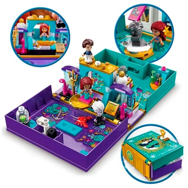 Конструктор LEGO The Little Mermaid Story Book Персонаж из фильма/ Разноцветный photo 3