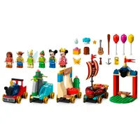 Constructor LEGO Celebration Train Personaj de desene animate/ Multicolor photo 5