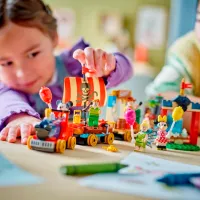 Constructor LEGO Celebration Train Personaj de desene animate/ Multicolor photo 9