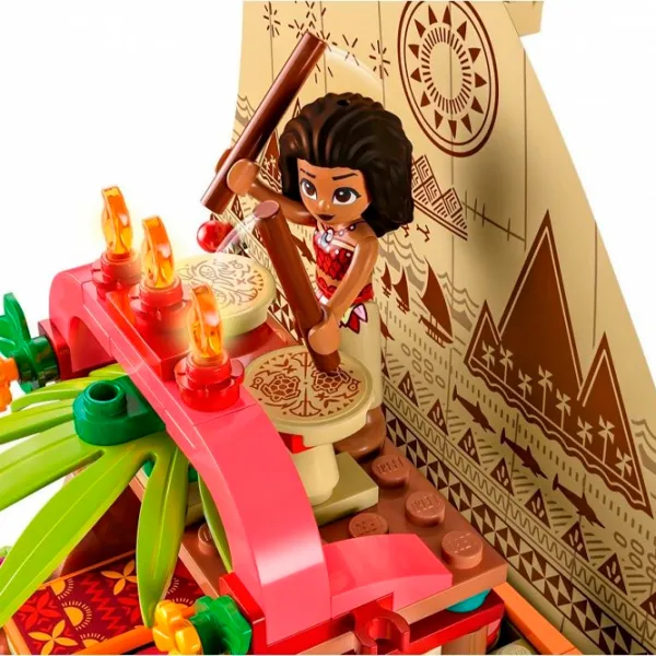 Конструктор LEGO Moana's Wayfinding Boat Персонаж из мультфильма/ Разноцветный photo 5