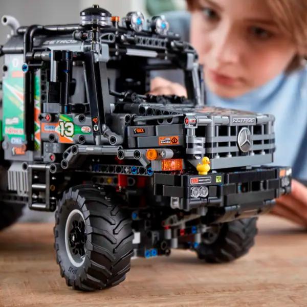 Конструктор LEGO 4x4 Mercedes-Benz Zetros Trial Truck Транспорт/ Разноцветный photo 14